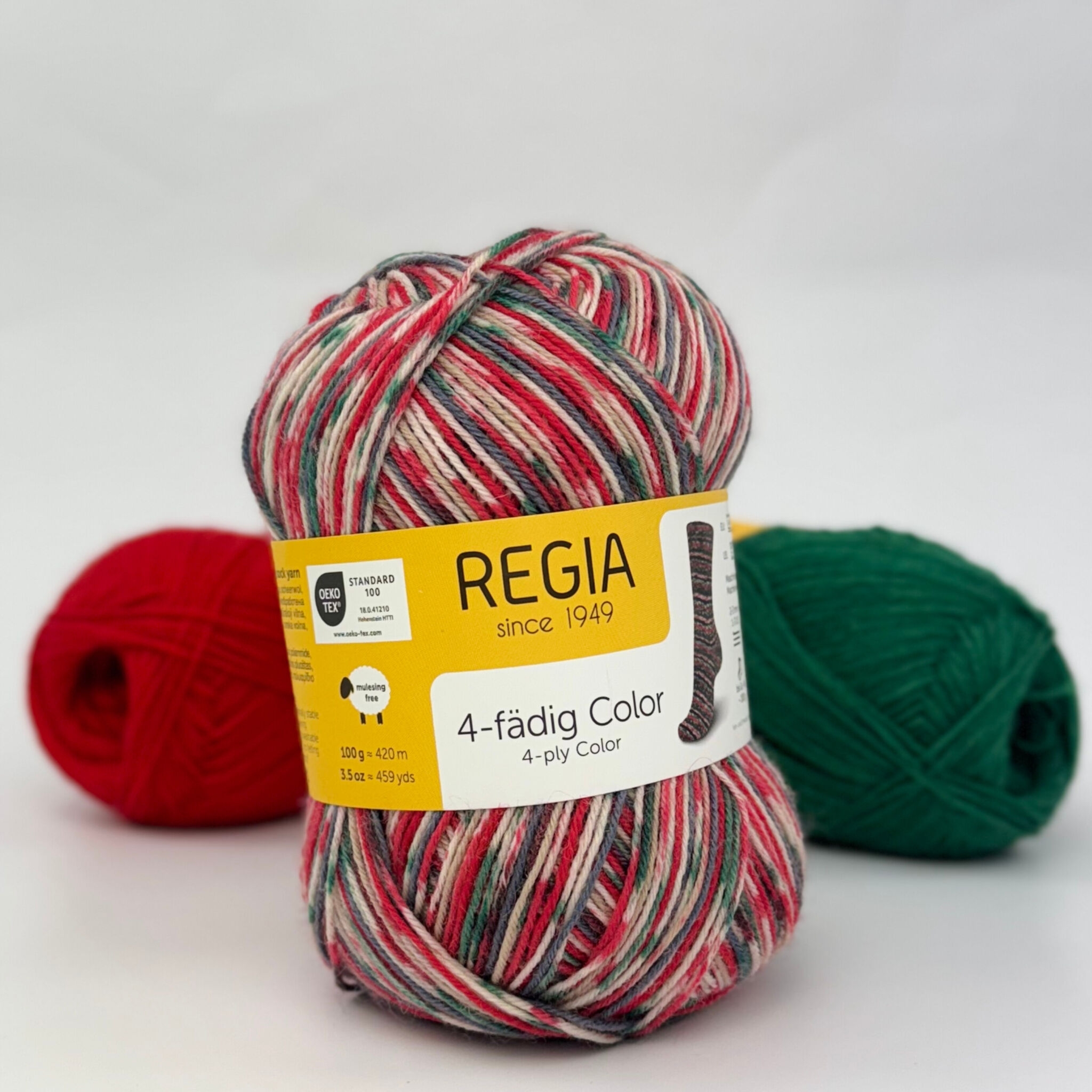 Regia 4-tråds Color Strømpegarn (100 g)