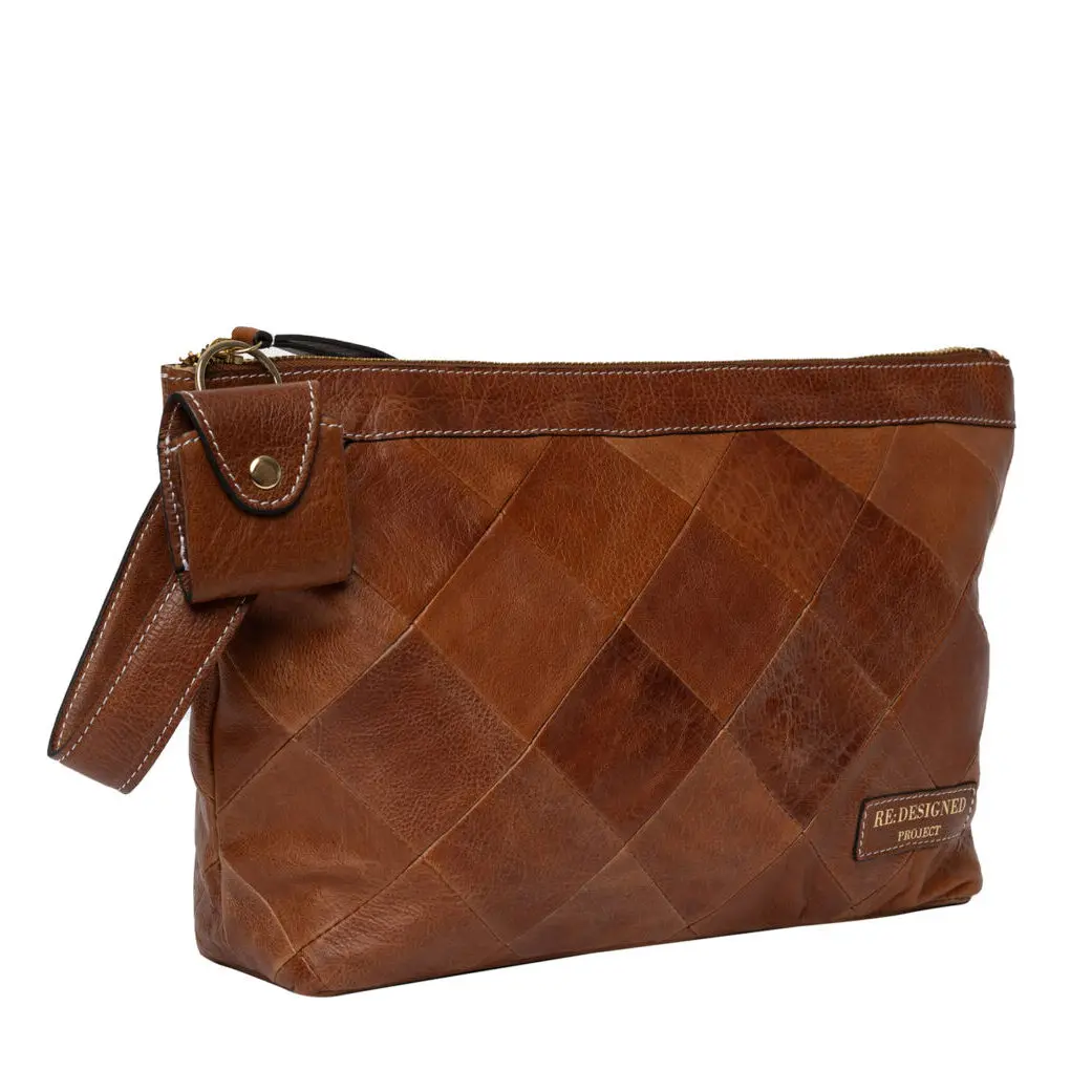 RE:DESIGNED Project 17 - Scrap Leather Clutch