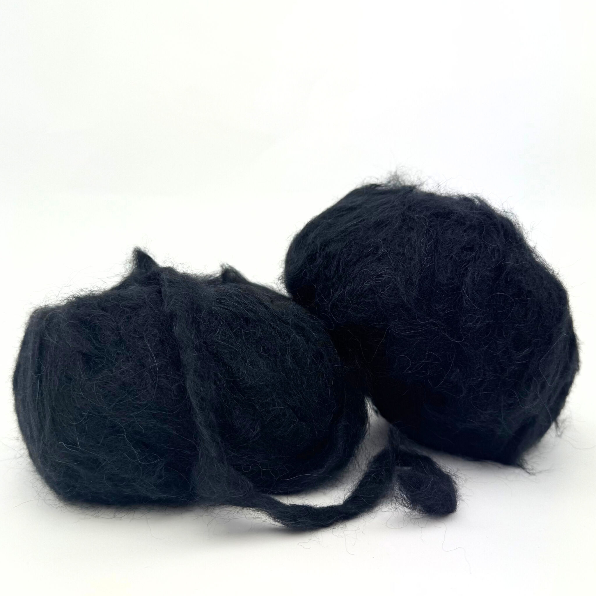 Anuka Børstet Chunky Alpakka (100 g) - Sort