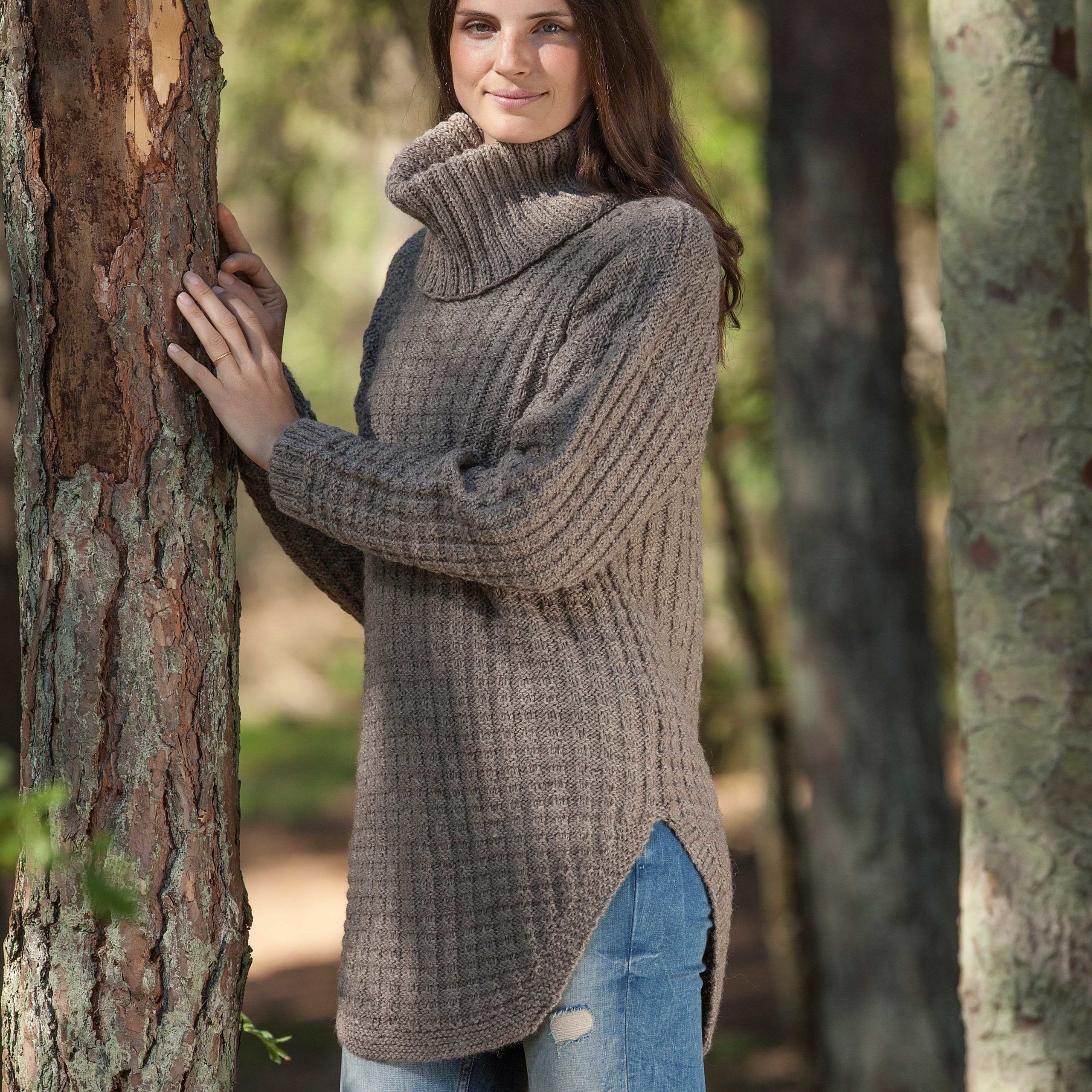 Sweater Med Bue (CeWeC) - Strikkeopskrift