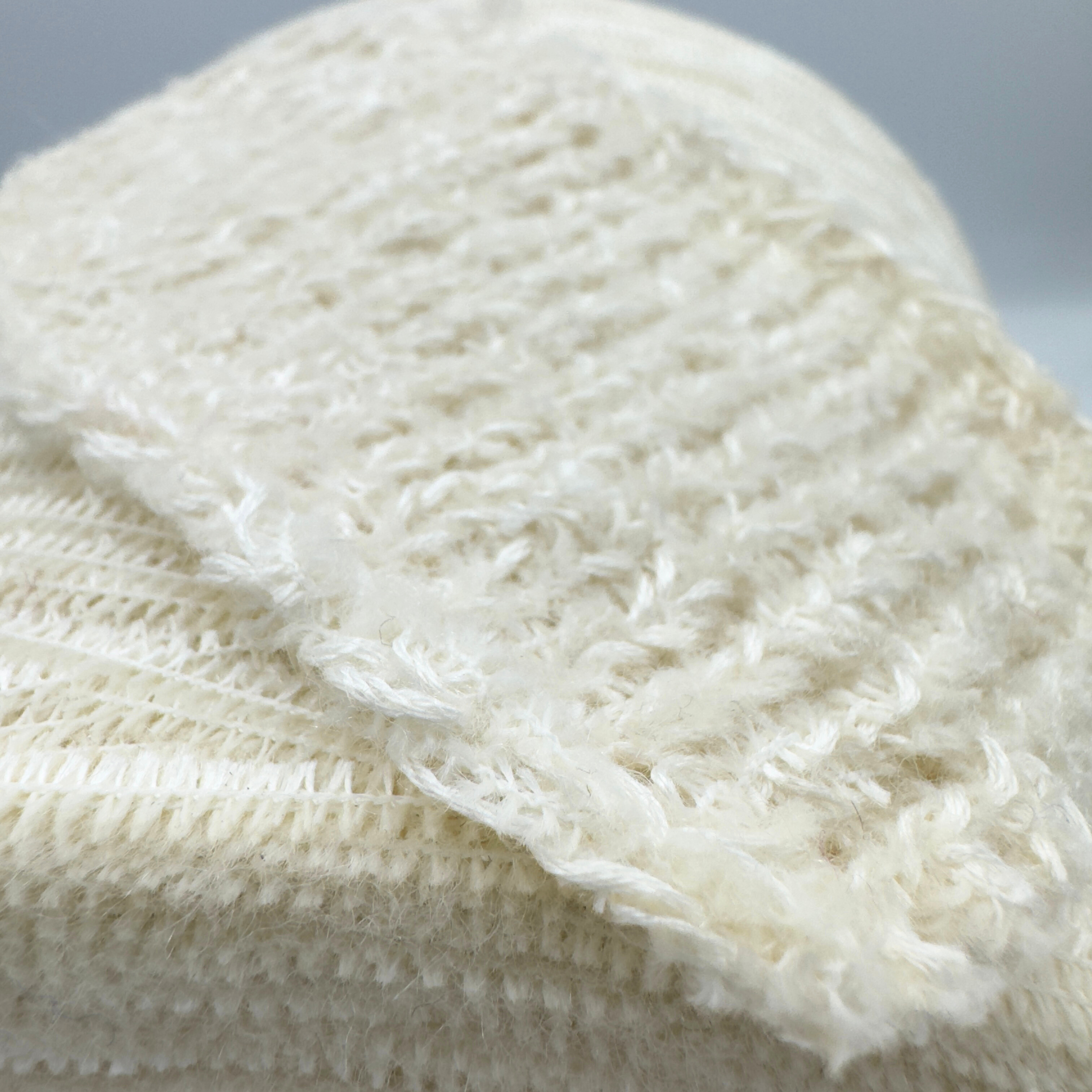 Tolula Kashmir Silke Effektgarn (1 kg) - Råhvit