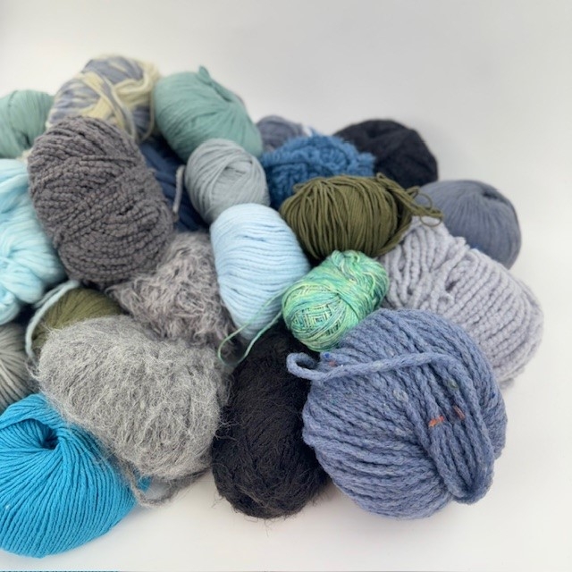 #StoppGarnsvinn Lykkepose (15 nøster)