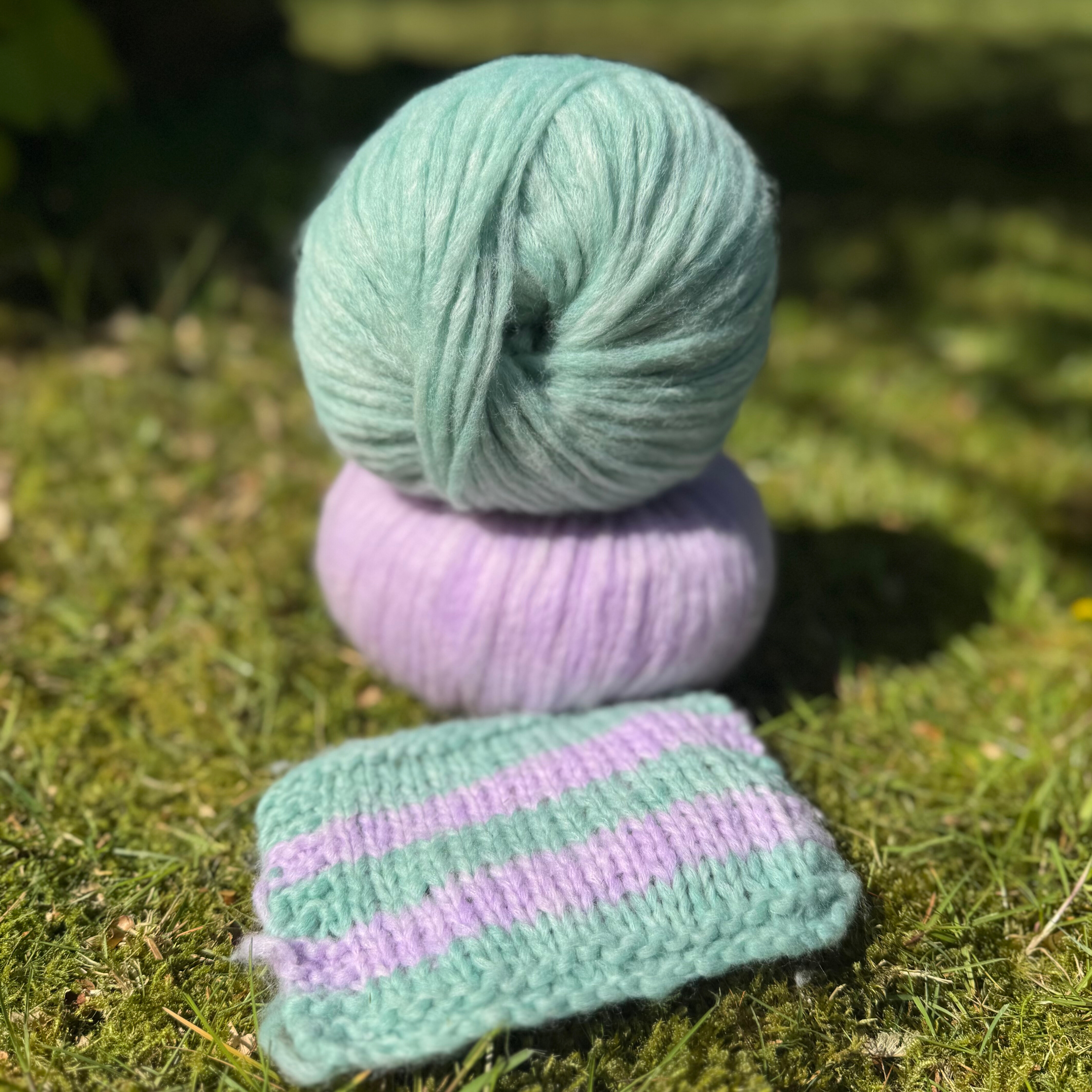 Pastellblowgarn m/ Bomull (50 g)
