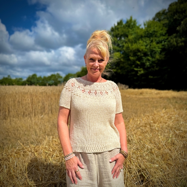 Bomull Silke sert. OEKO-TEX® STANDARD 100 (300 g) - Råhvit