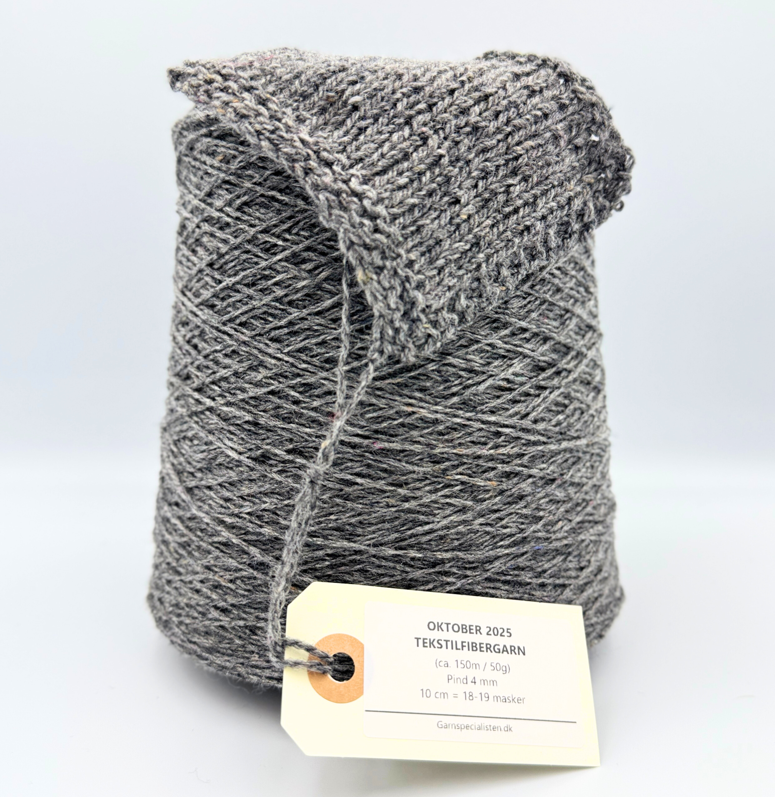 Oktober 2025 Tekstilfibergarn - Grå