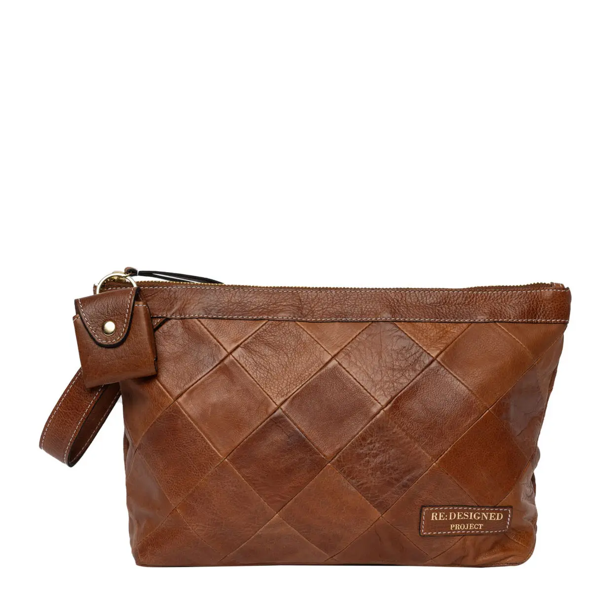 RE:DESIGNED Project 17 - Scrap Leather Clutch