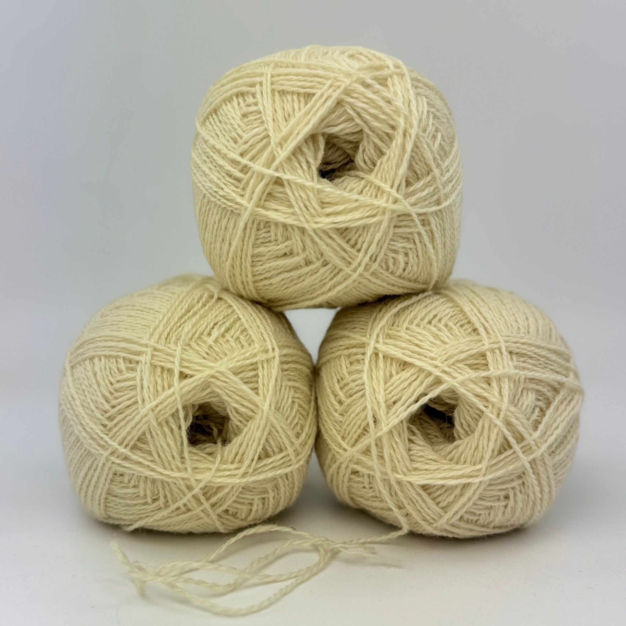 New Zealand Ull 7/2 (100 g) - Råhvit