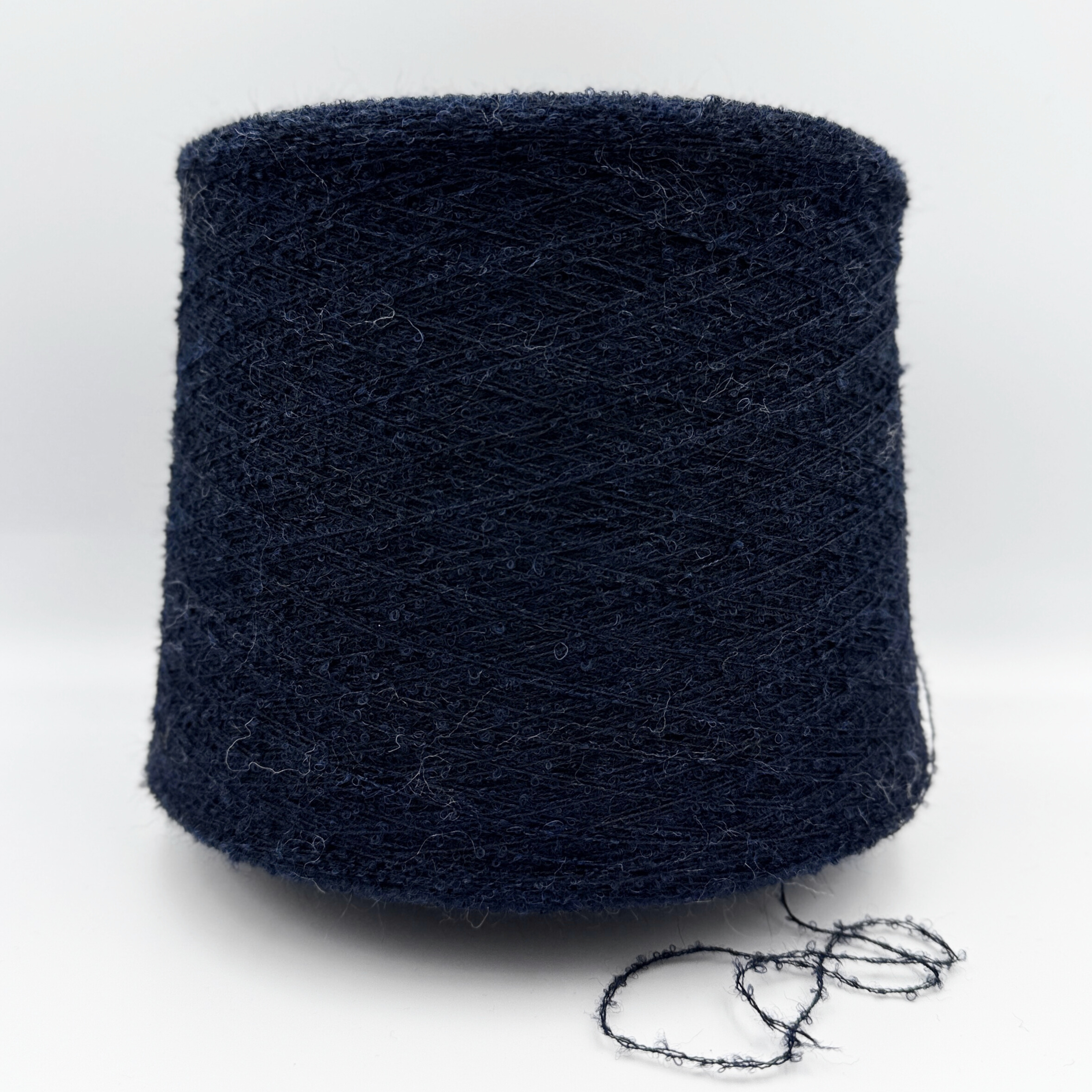 Irki Fin Alpakka Bouclé (1,1 kg) - Midnattsblå