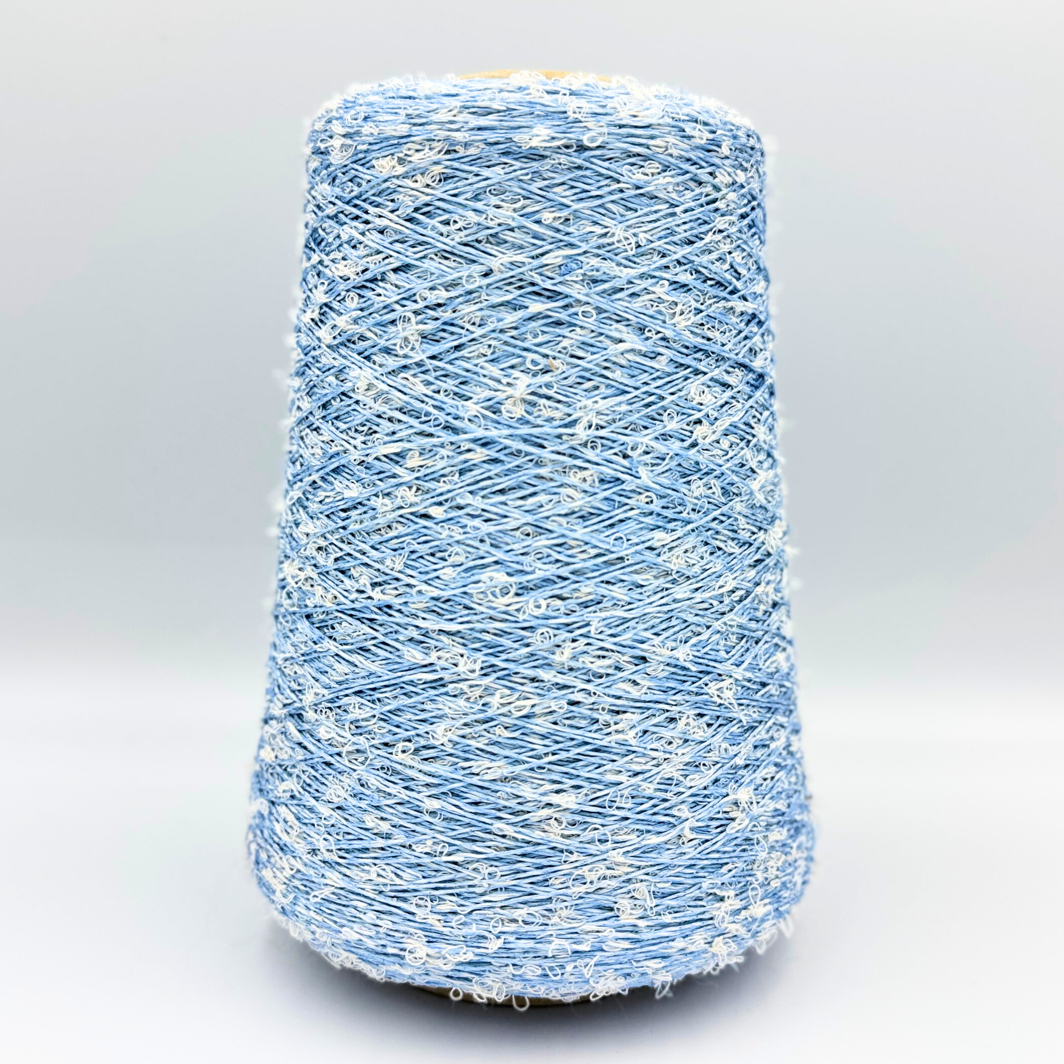 Wizzy Hør Silkegarn - Lyseblå