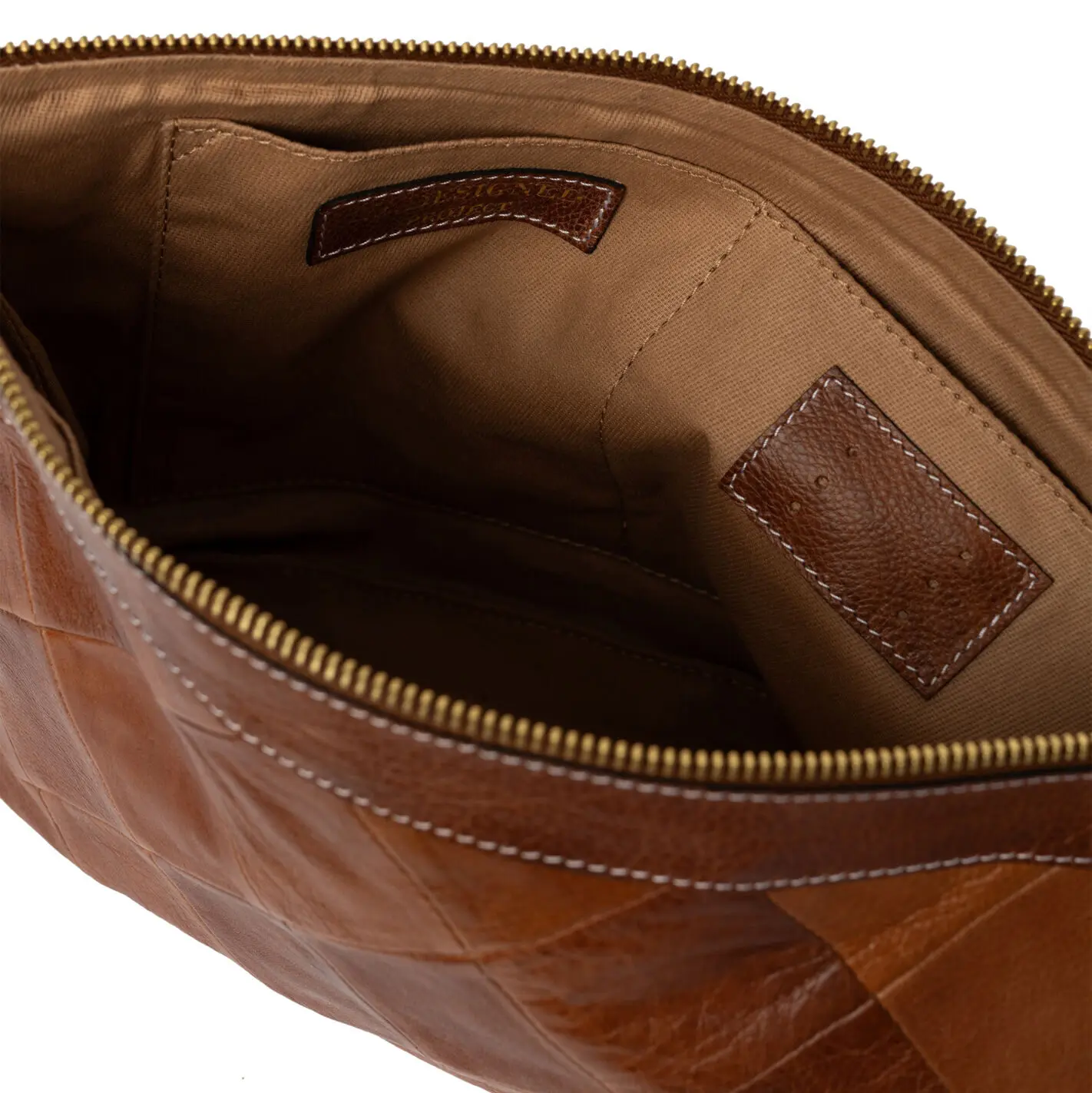RE:DESIGNED Project 17 - Scrap Leather Clutch