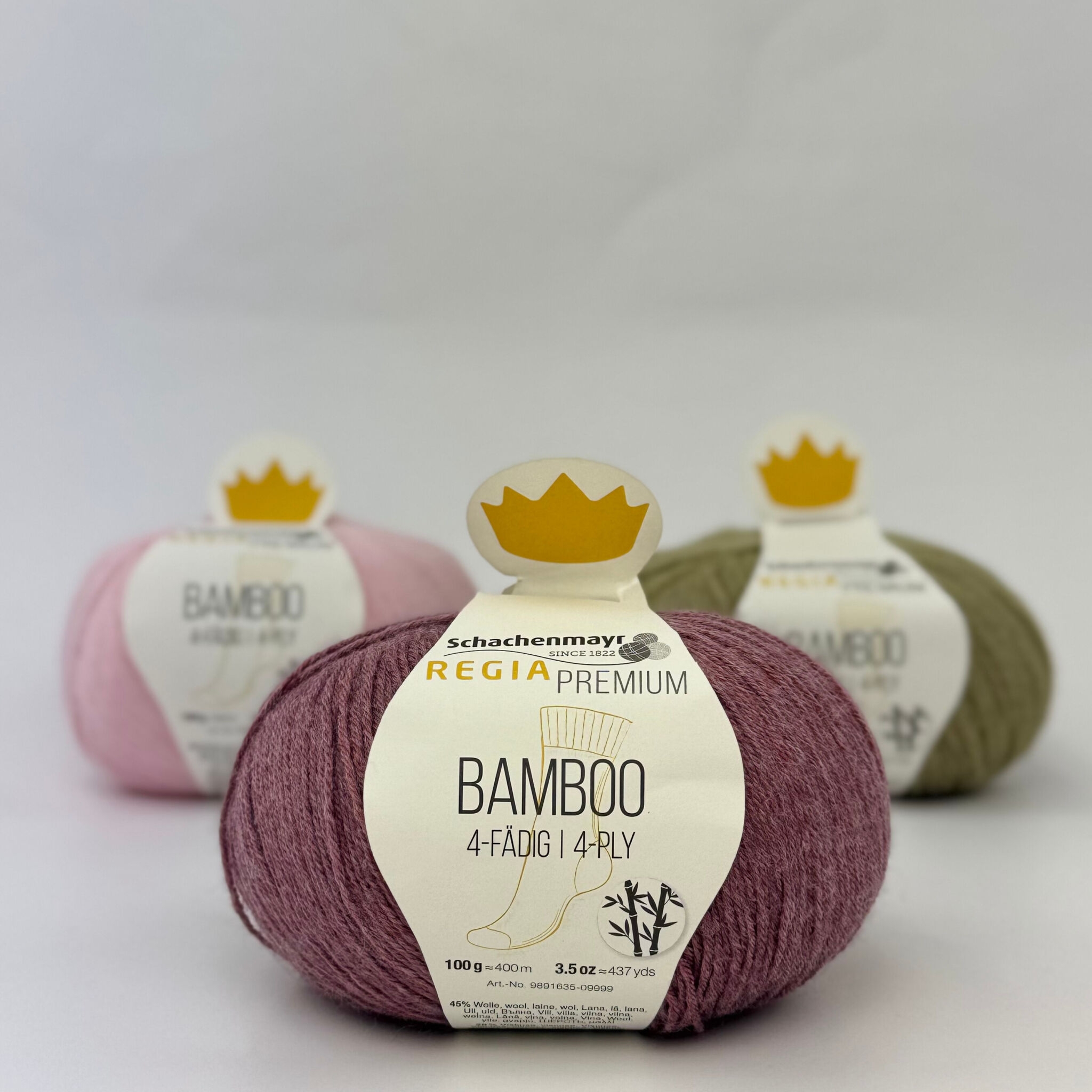 Regia Premium Bamboo Strømpegarn (100 g) Regia Premium Bamboo Strømpegarn (100 g)