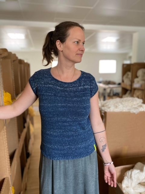 Basic Sommer Tee (Viola Obel) oppskrift DANSK Basic Sommer Tee (Viola Obel) oppskrift DANSK