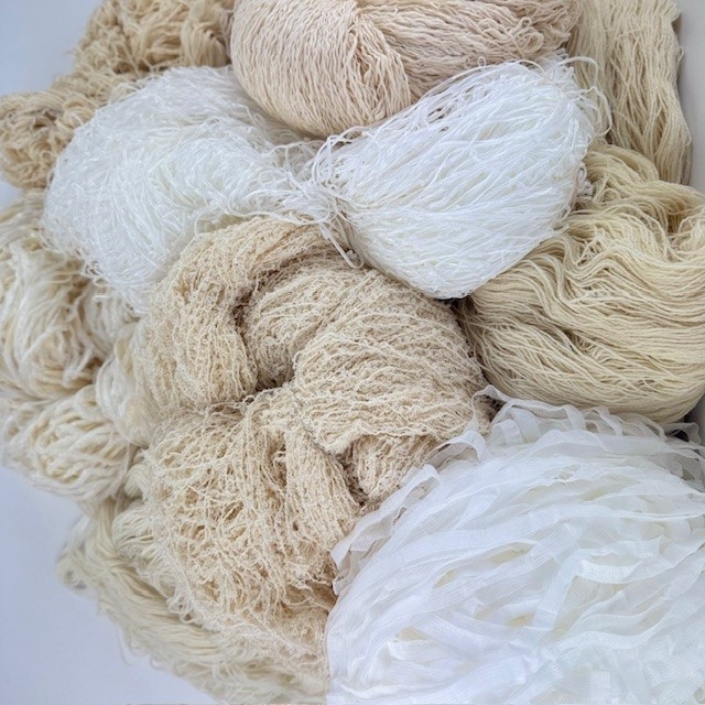 #StoppGarnsvinn Lykkepose - 5 Hesper (2 kg) Hvit