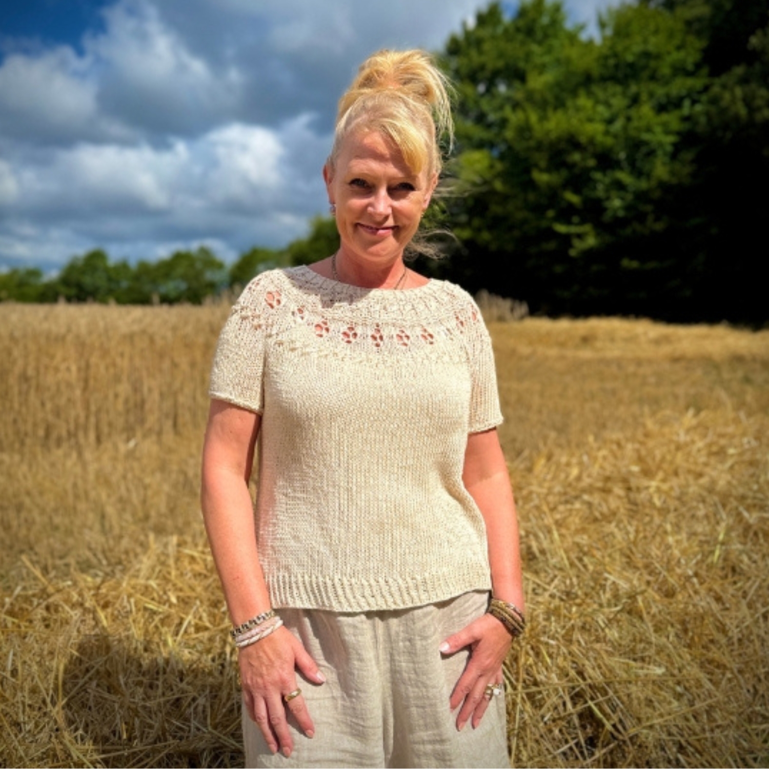 Cici Schappesilke cert. OEKO-TEX® STANDARD 100 (300 g) - Råhvit