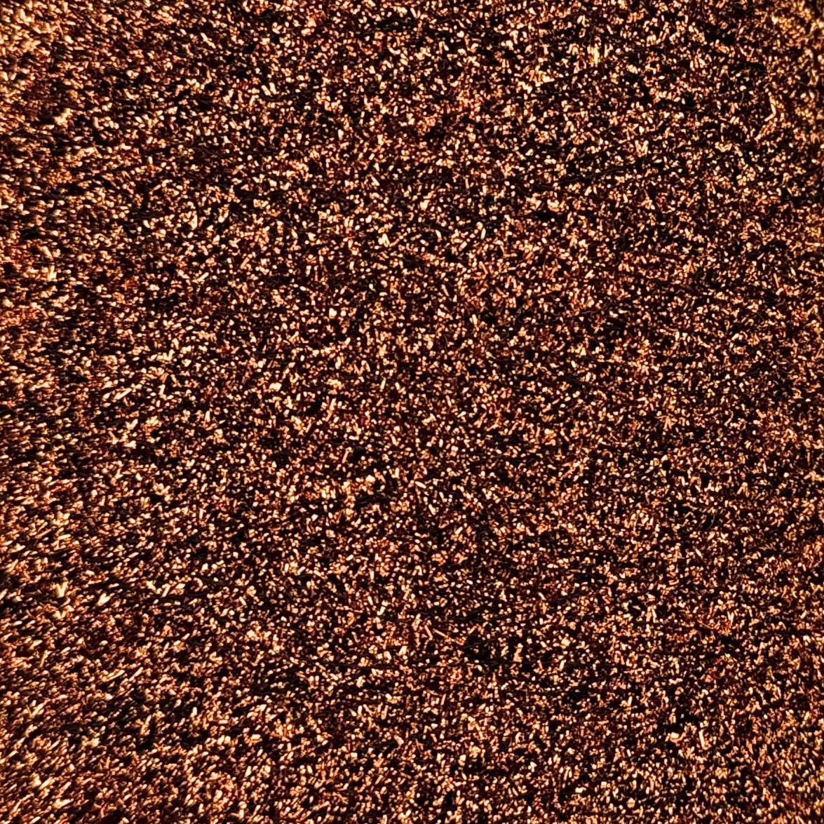 Eldorado Glittergarn (750 g) - Kobberbrun