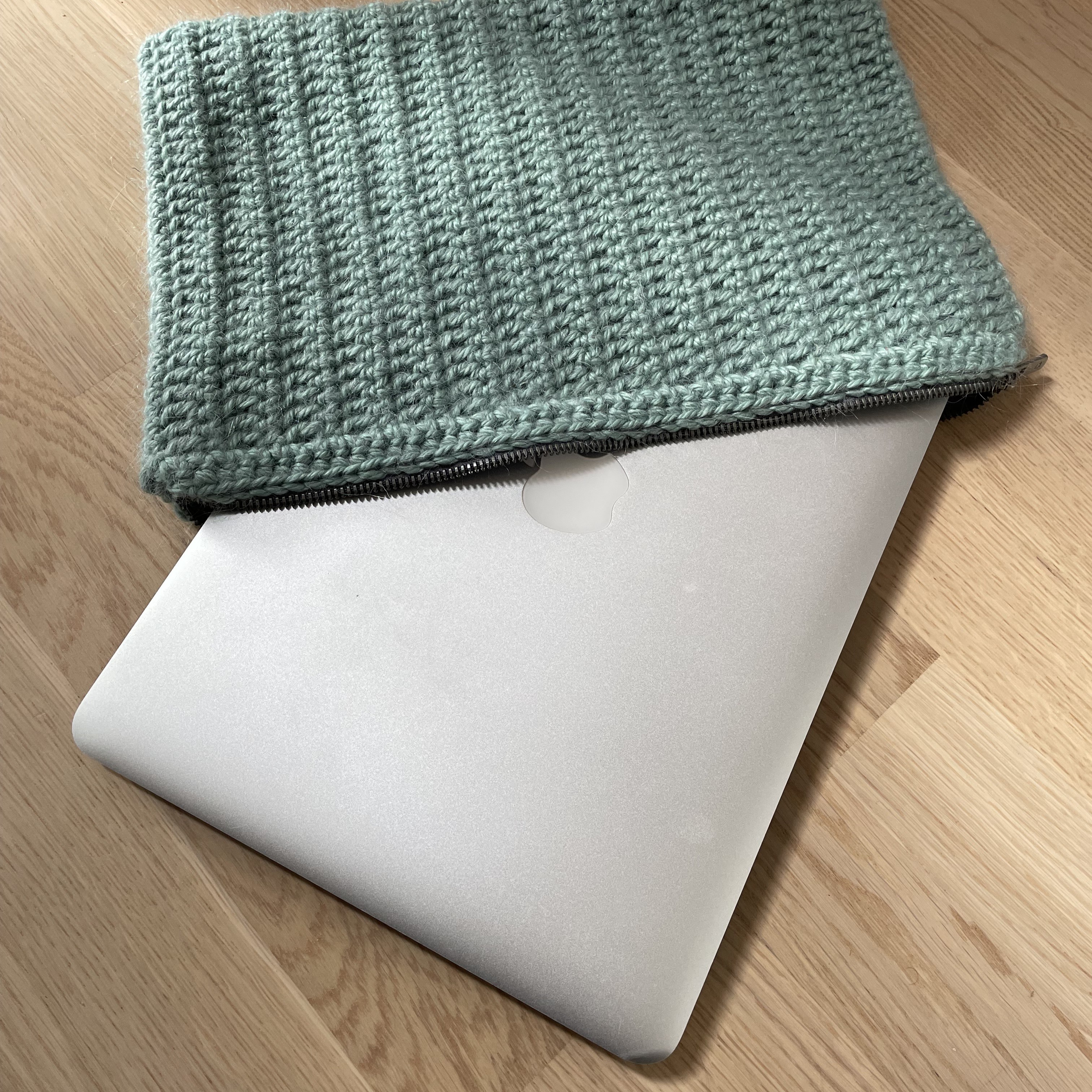 Dilling glidelås (38 cm) - Kaffe