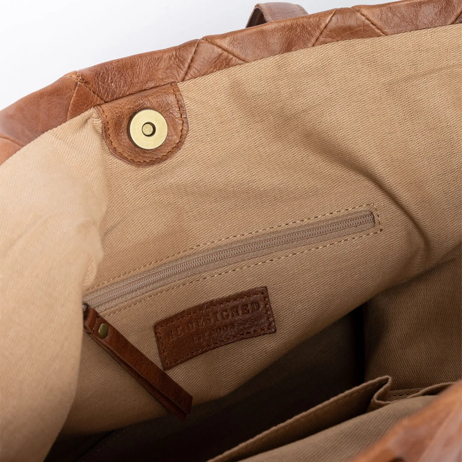 RE:DESIGNED Gry - Scrap Leather Garnveske