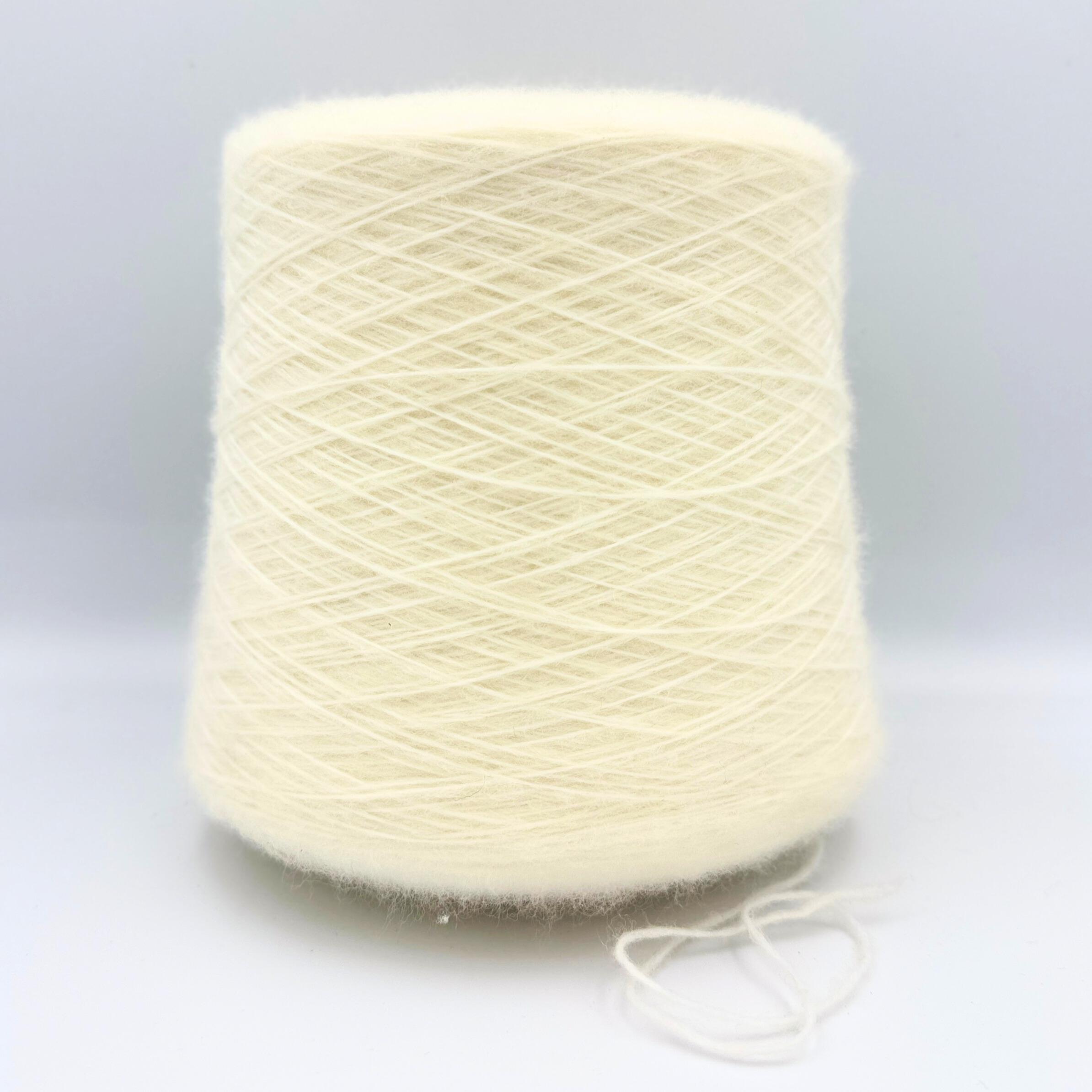 Goji Merino Blowgarn (500 g) - Hvit