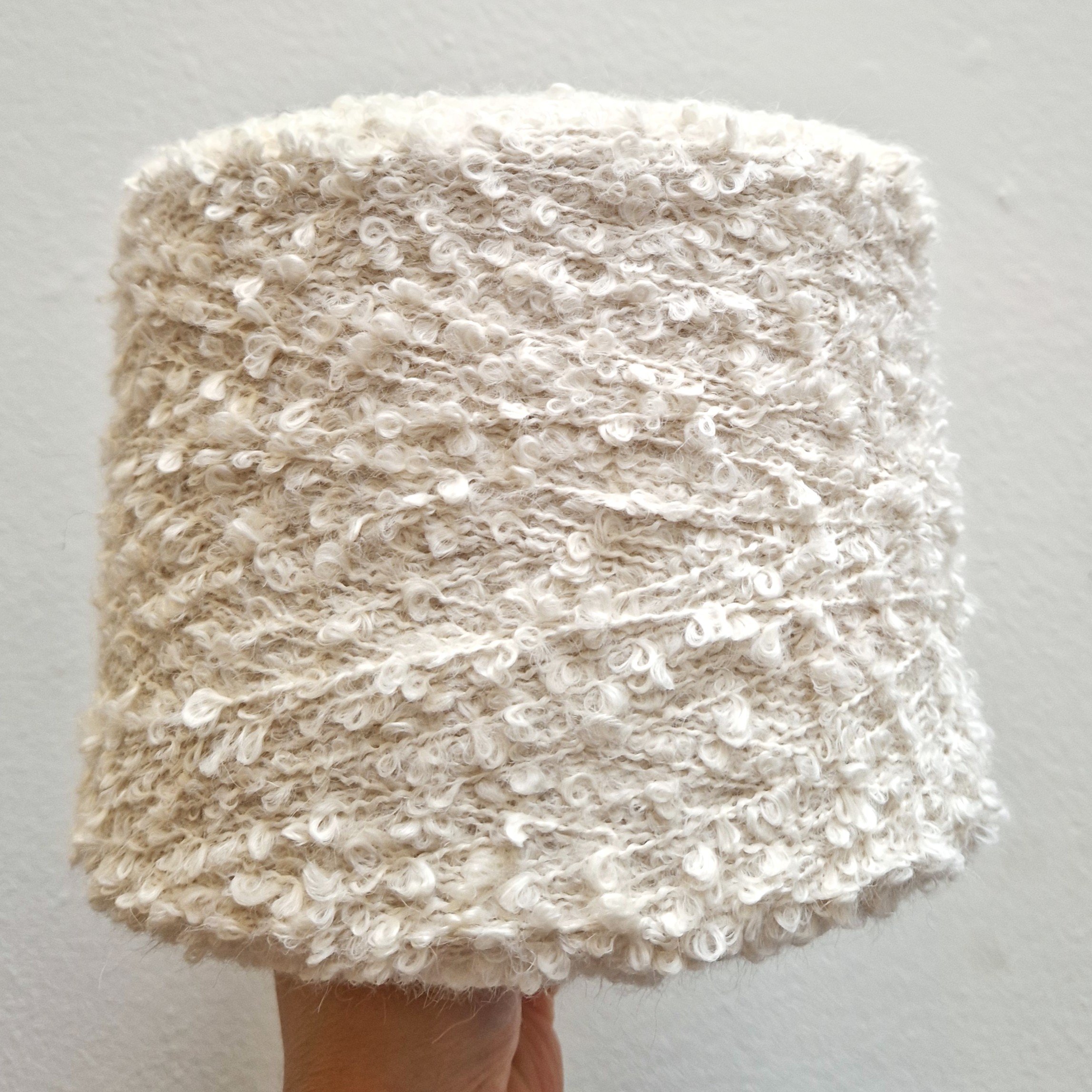 Ghia Alpaka Bouclé (1,6 kg) - Lys Beige