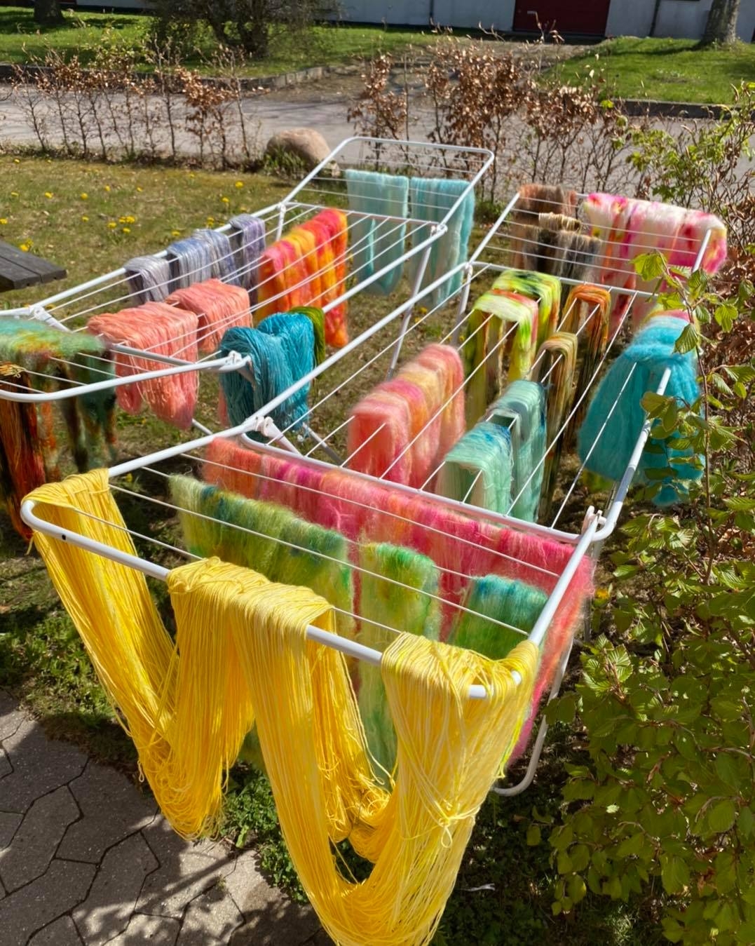 Syrefarger til garnfarging - startpakke