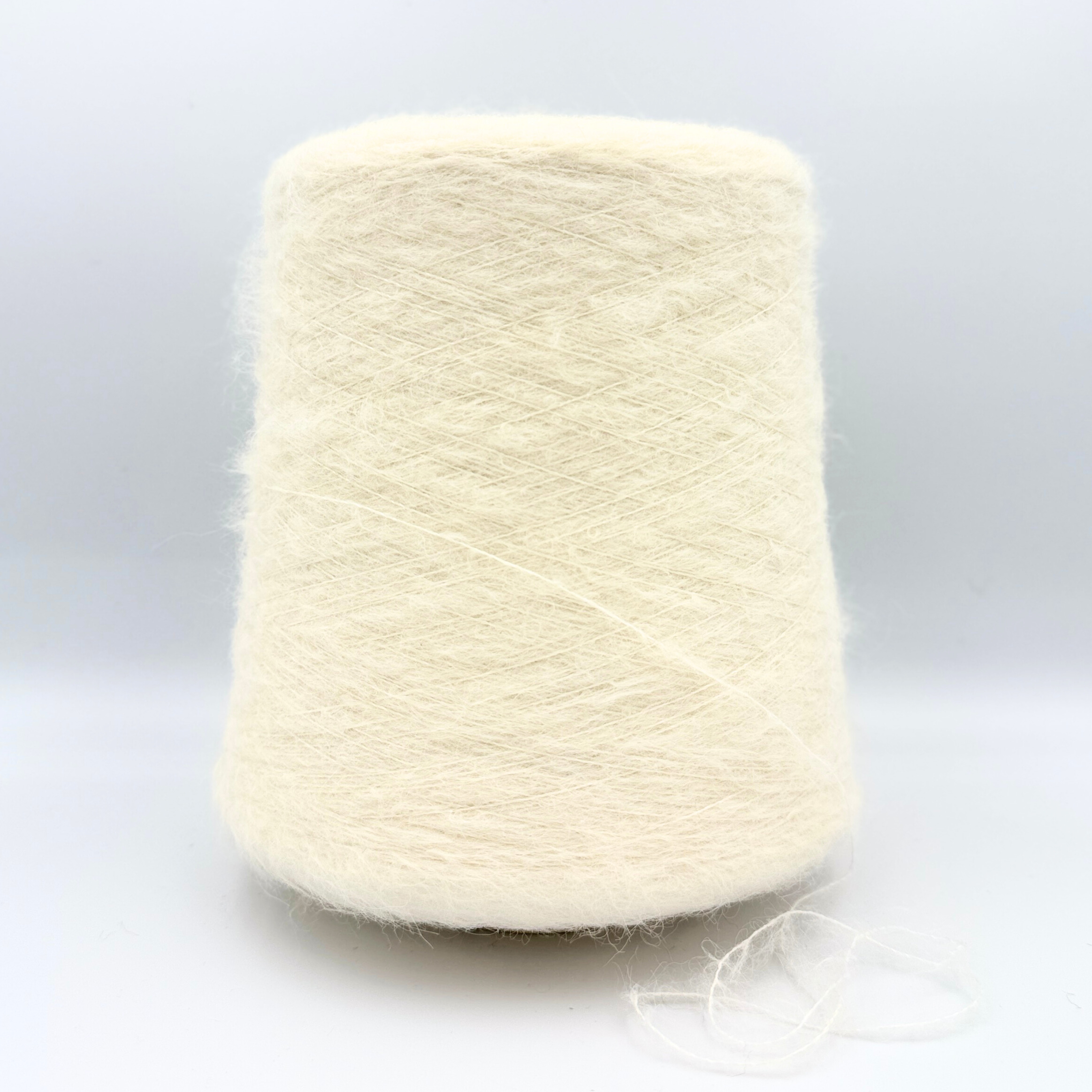 Andros Alpakka Silke (500 g) - Hvit