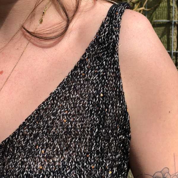 Bling Sommertop (Garnspecialisten) opskrift DANSK Bling Sommertop (Garnspecialisten) opskrift DANSK