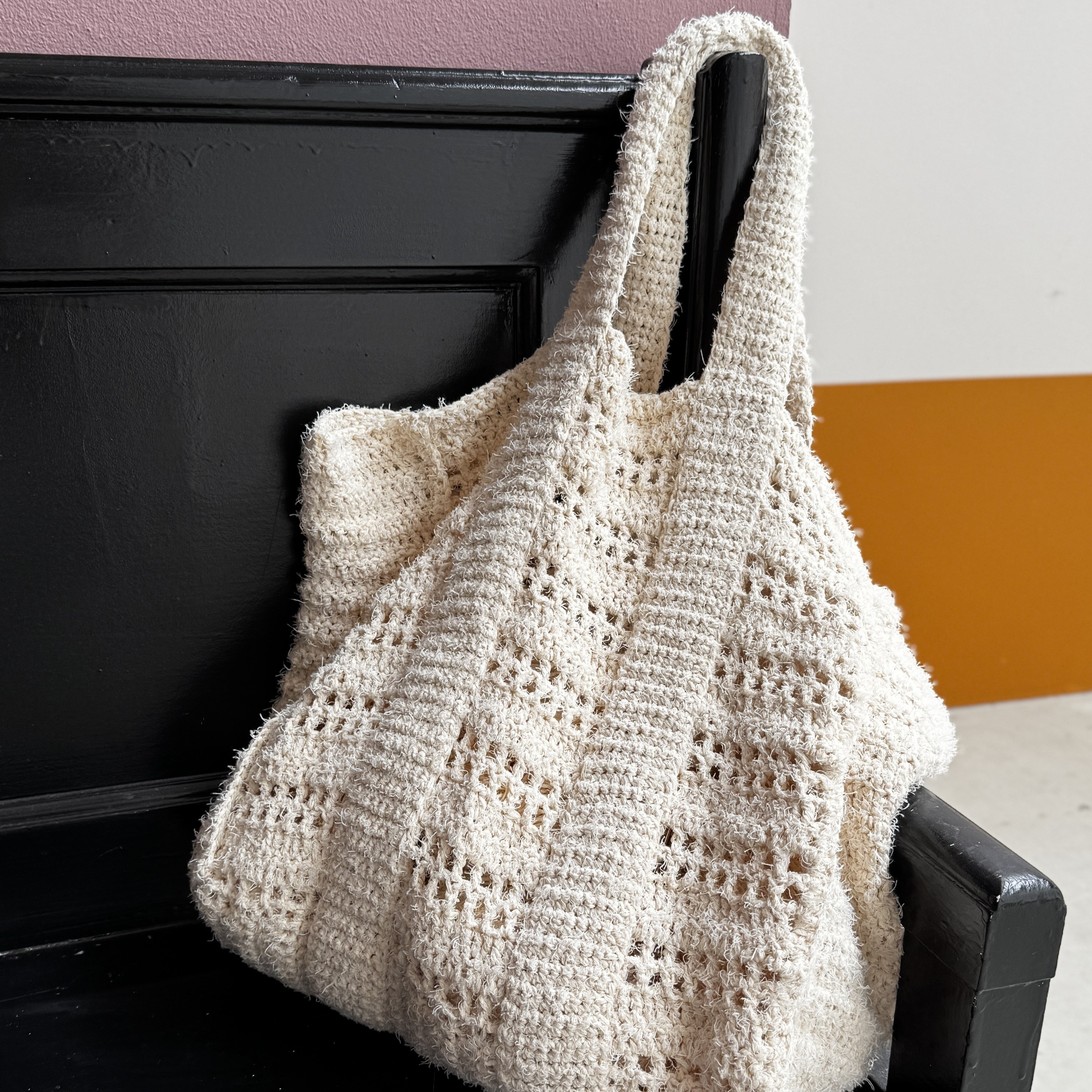 Riviera Bag - Hekleoppskrift (DANSK)