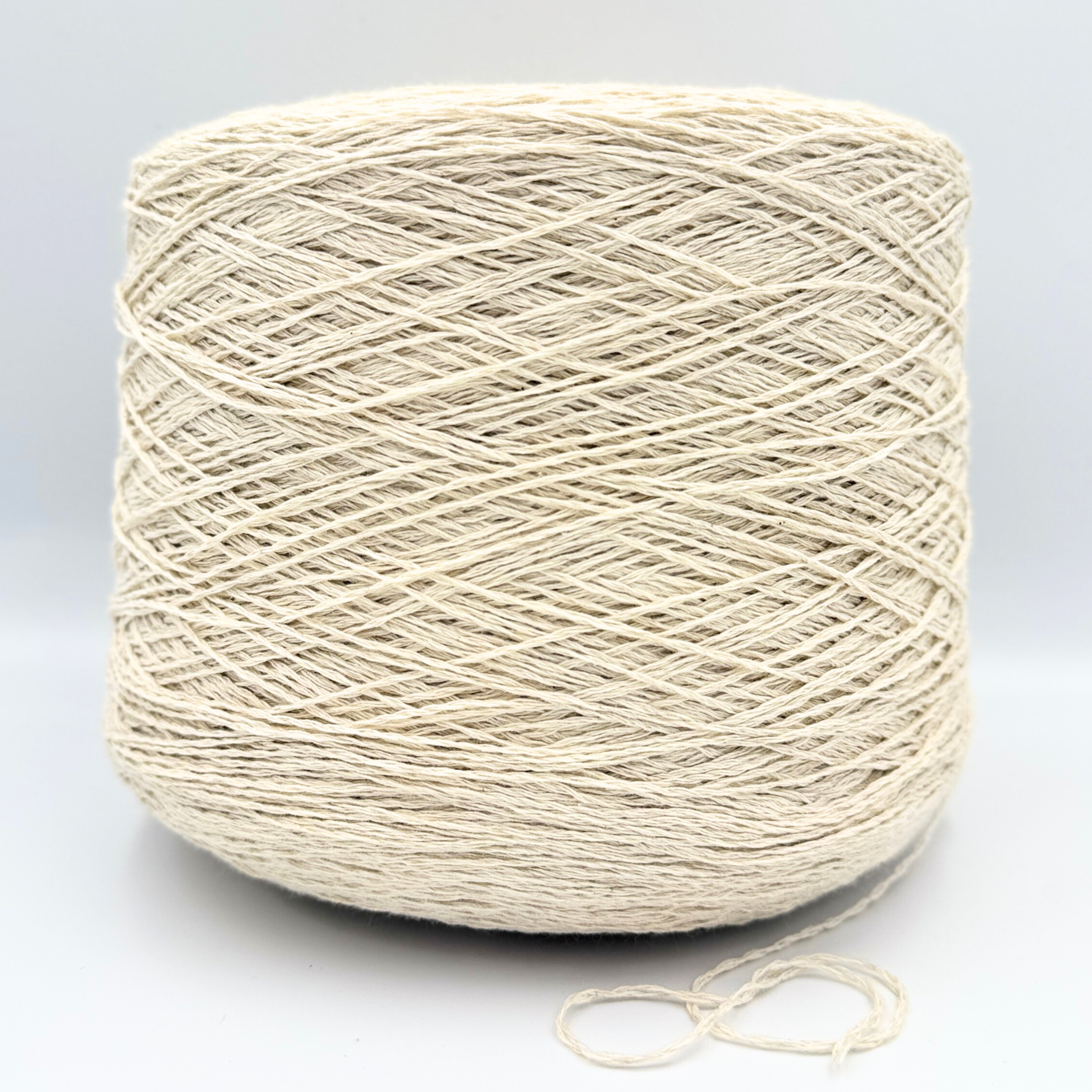 Sandy Garn m/ Bomull (1,2 kg) - Lys Beige