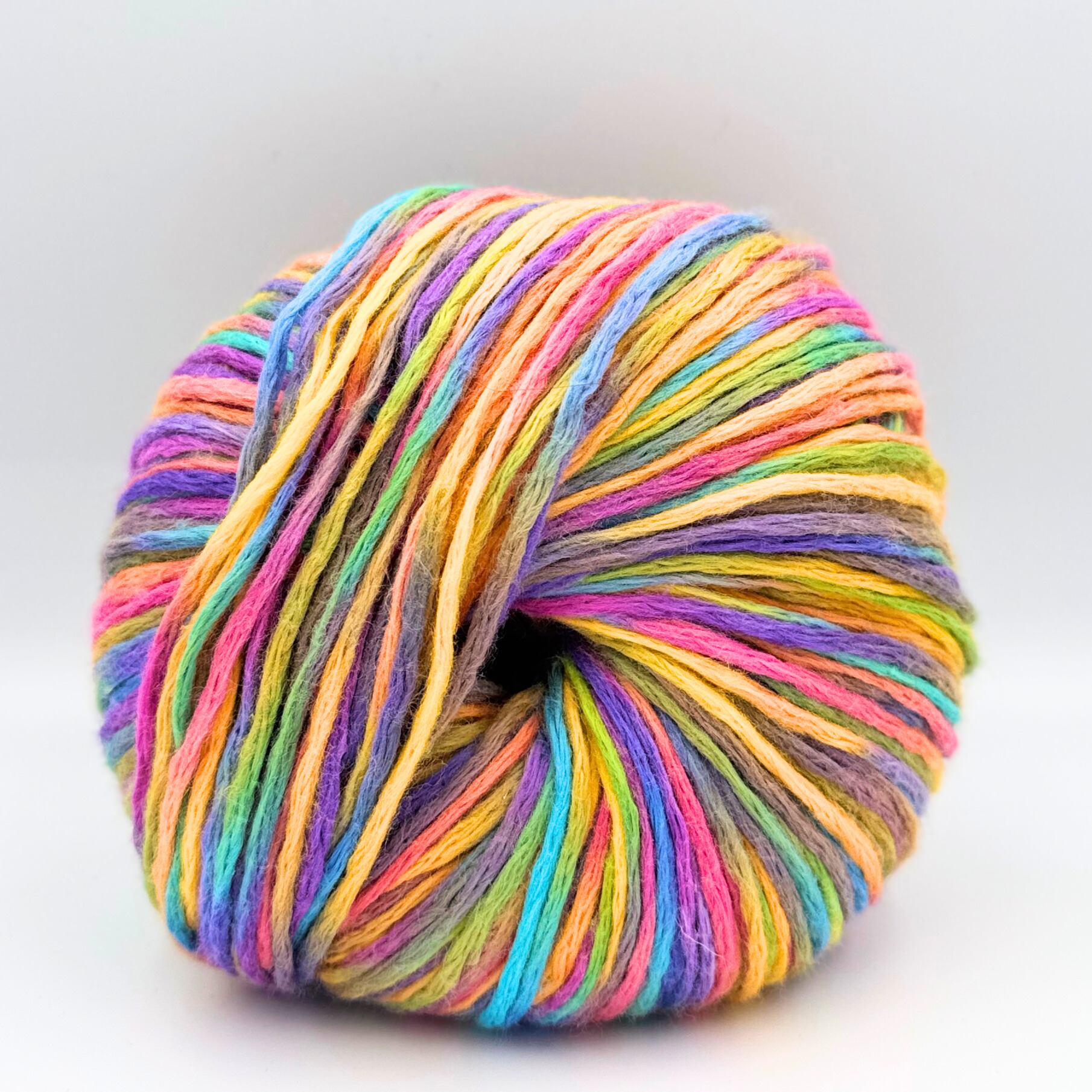 Jolly Bomullsgarn m/ Fargeskift (50 g)