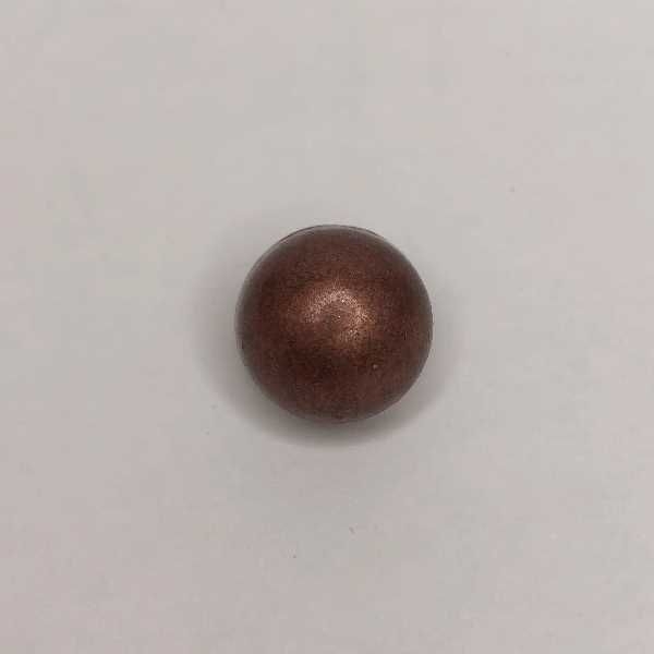 Mushroom knapp 15 mm (1stk) - bronse