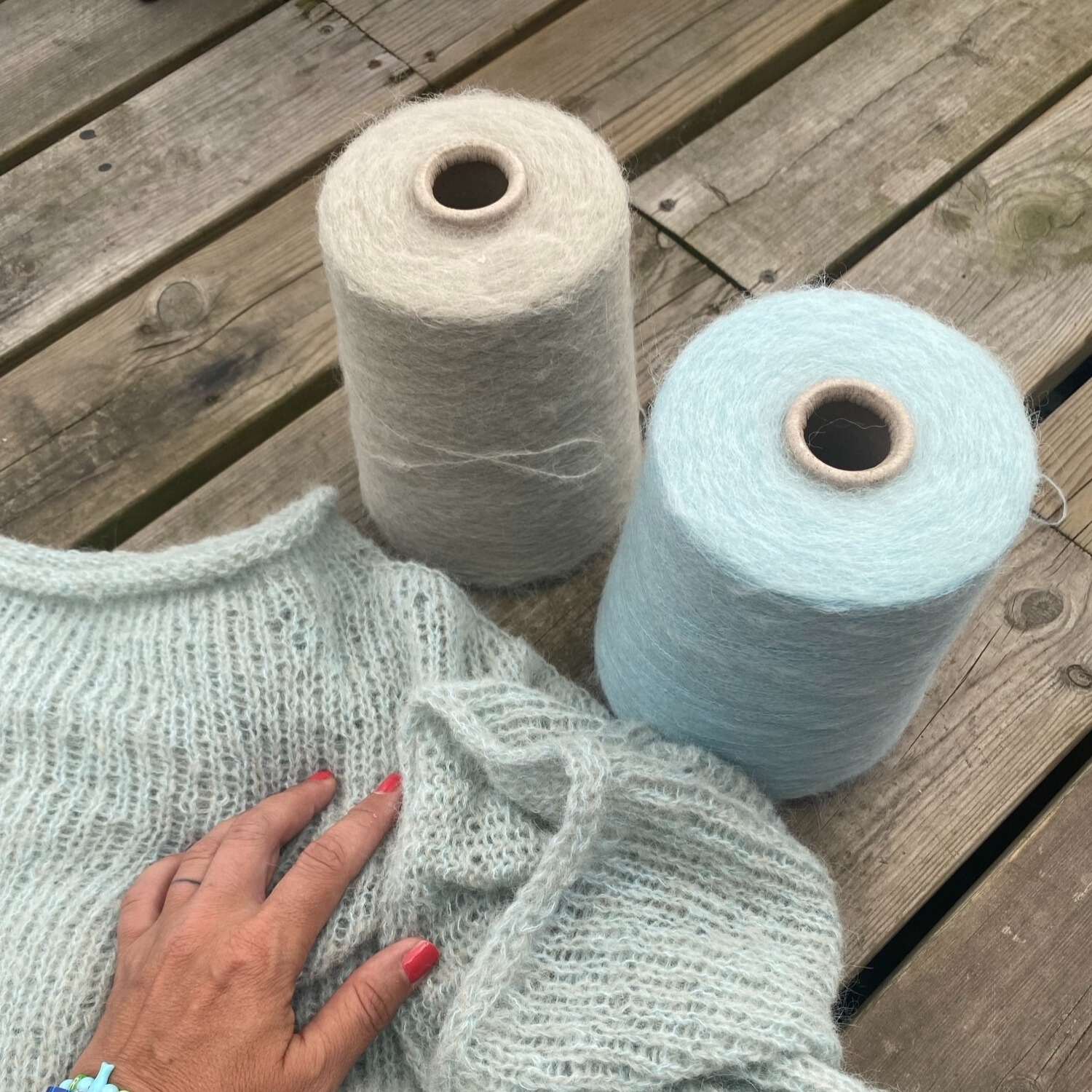 Charlotte Børstet Alpakka (1 kg)