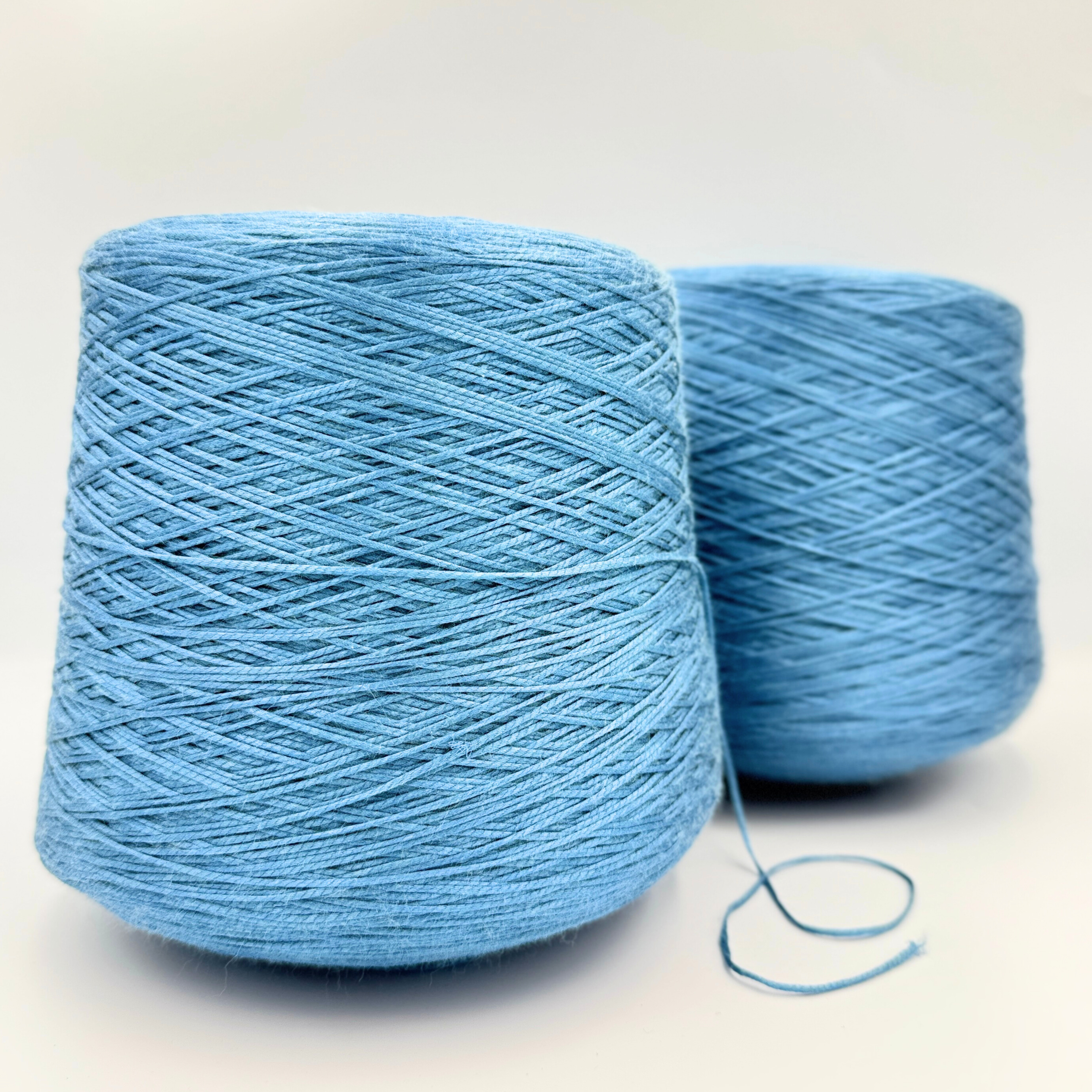 Mamut Silke Bomull - Denimblå