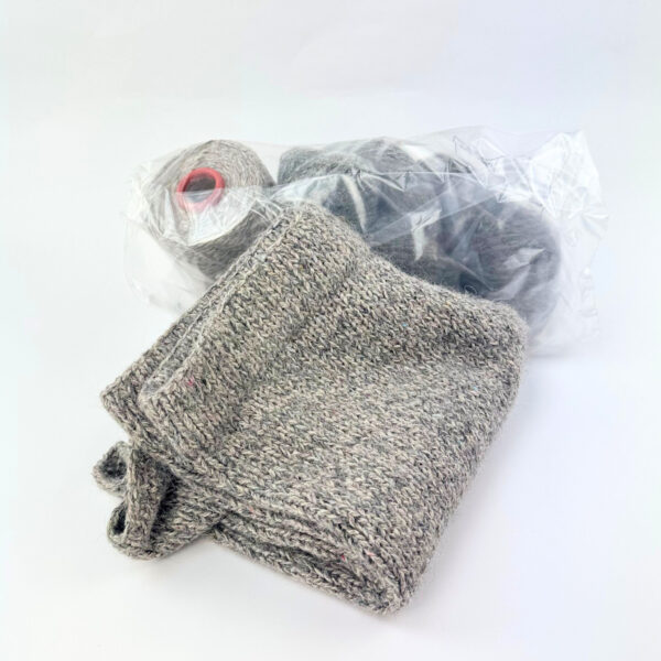 Garnpakke til Skirt No. 1 - Grå Tweed - Bilde 3