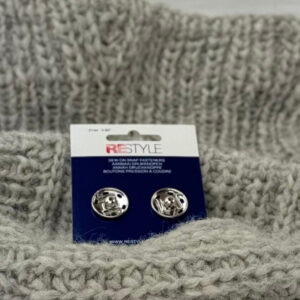 2 stk trykk-knapper (21 mm)