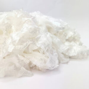 Shiny Boa Garn i hesper (350 g) - Hvit