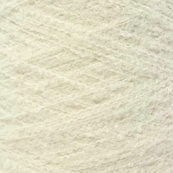 Karoline Bouclégarn (450 g) - Hvit - Bilde 2