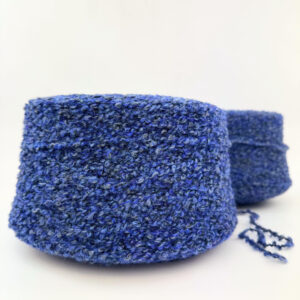 Soho Bouclé Melange (1,5 kg) - Blågrå