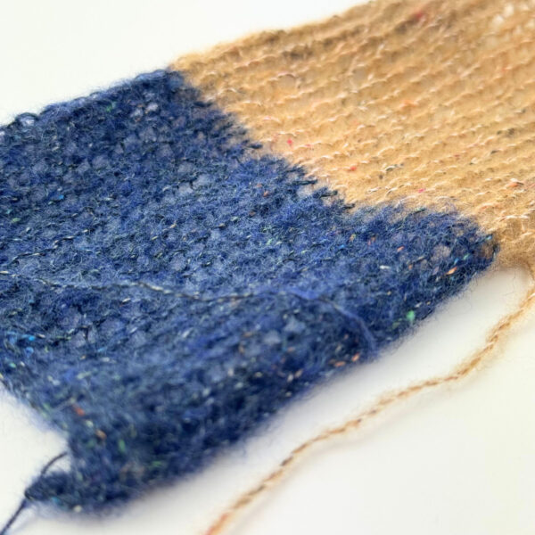 Tweedgarn med merinoull 21 masker